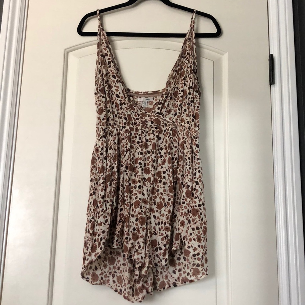 Amuse Society floral romper.